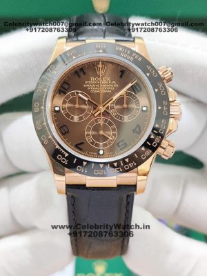 rolex daytona leather strap
