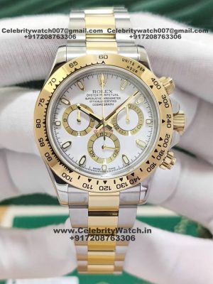 Rolex Daytona two tone watch