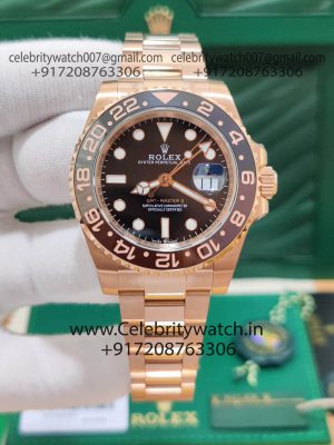 rolex gmt master ii root beer superclone