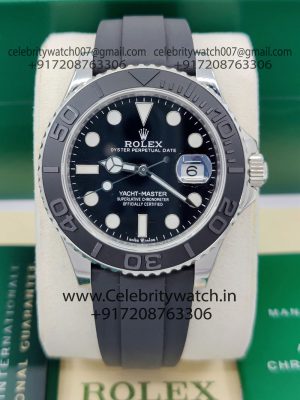 rolex yacht master white gold oyterflex