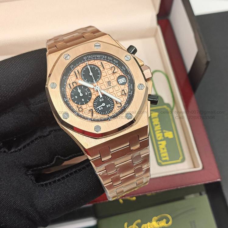 Audemars piguet royal oak offshore rose gold replica hotsell