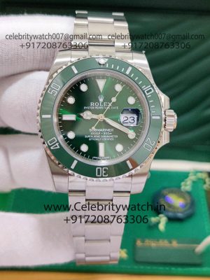 Rolex submariner hulk swiss eta watch