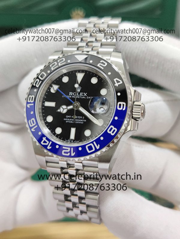 Best Rolex GMT Master II Batman 1:1 Super Clone Replica Watch