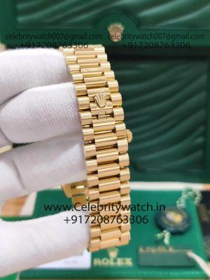 rolex daydate gold president