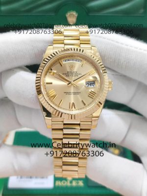 rolex daydate gold presidential