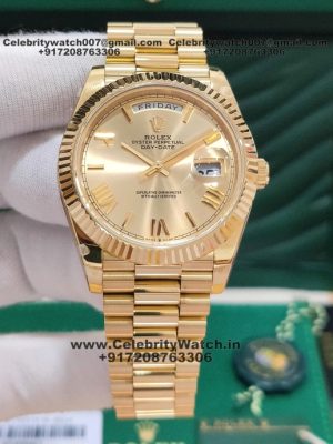 rolex daydate gold watch