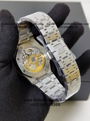 ap royal oak 15500 white dial chrono24