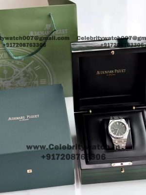 ap royal oak 15510 green dial
