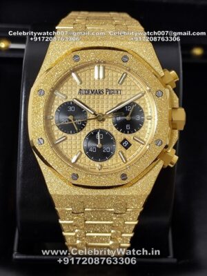 ap royal oak frosted gold