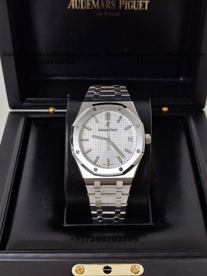 audemars piguet royal oak 15500 white dial