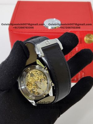 omega moonwatch leather