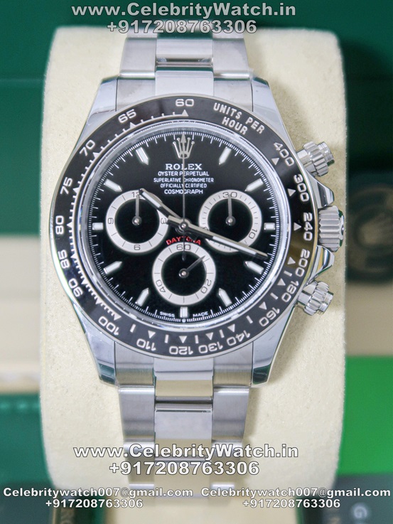 rolex daytona black dial 2025