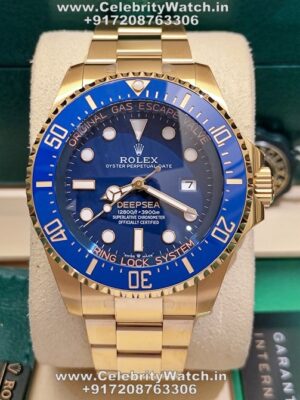 rolex deepsea blue dial