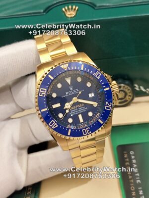 rolex deepsea gold bracelet